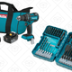 Makita Brushless 18V Drill/Driver + Contractor Grade Bit Set | $136 | Amazon